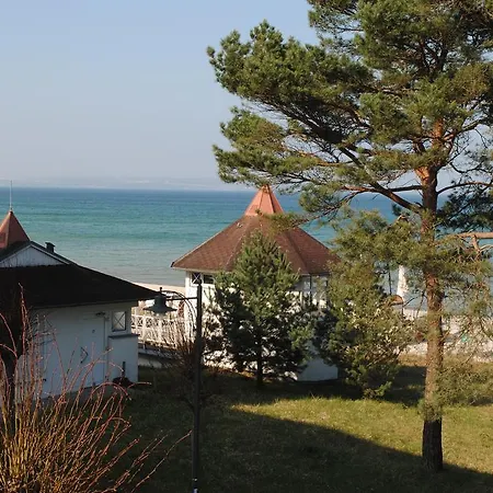 Panorama-Meerblick In Der Villa Atlantic Mit Strandkorb Am Strand Binz Pokój zdjęcie