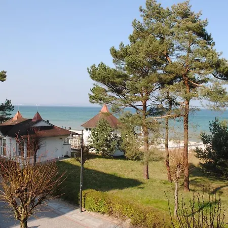 Panorama-Meerblick In Der Villa Atlantic Mit Strandkorb Am Strand Binz Pokój zdjęcie