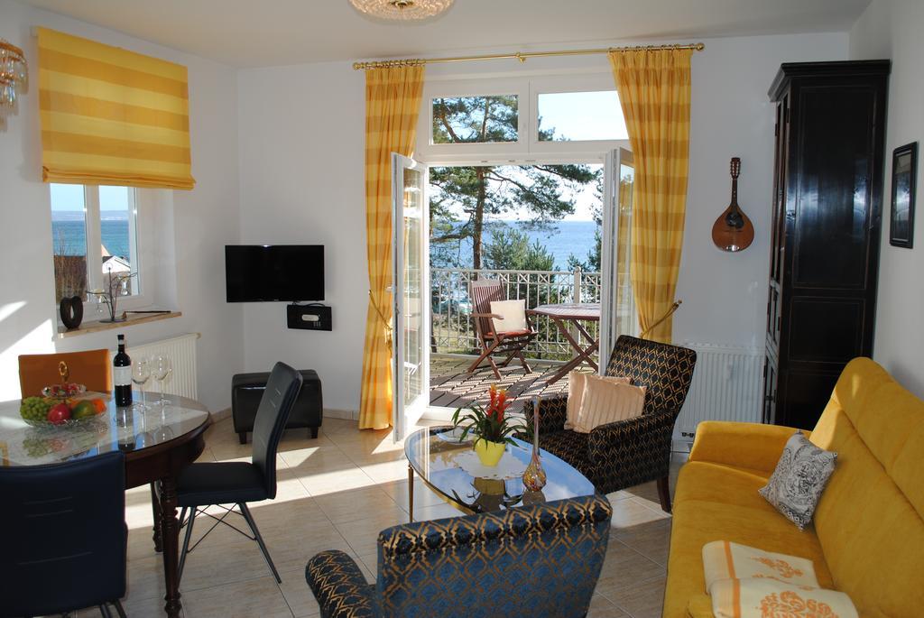 Apartment Panorama-meerblick In Der Atlantic Mit Strandkorb Am Binz